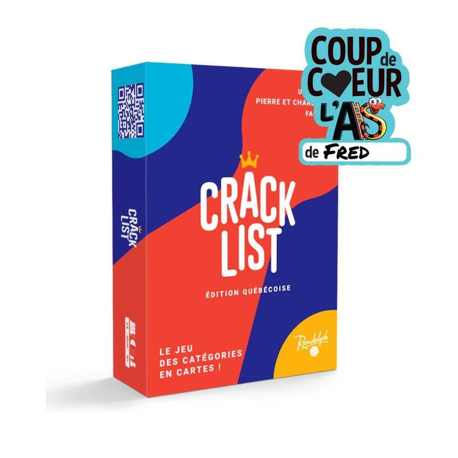 Crack List - Ădition quĂ©becoise (FR) JEUX - Ambiance-Party
