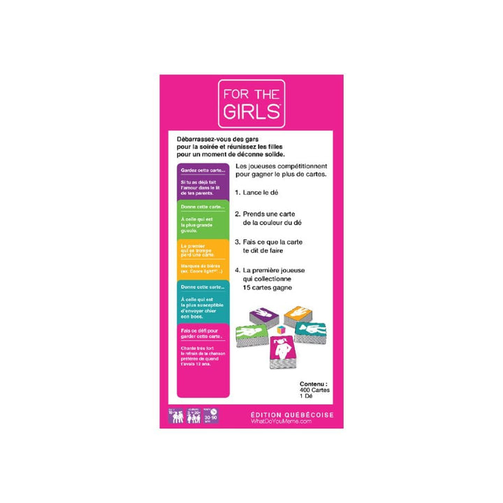 For The Girls - Édition Québécoise (FR) JEUX - Ambiance-Party