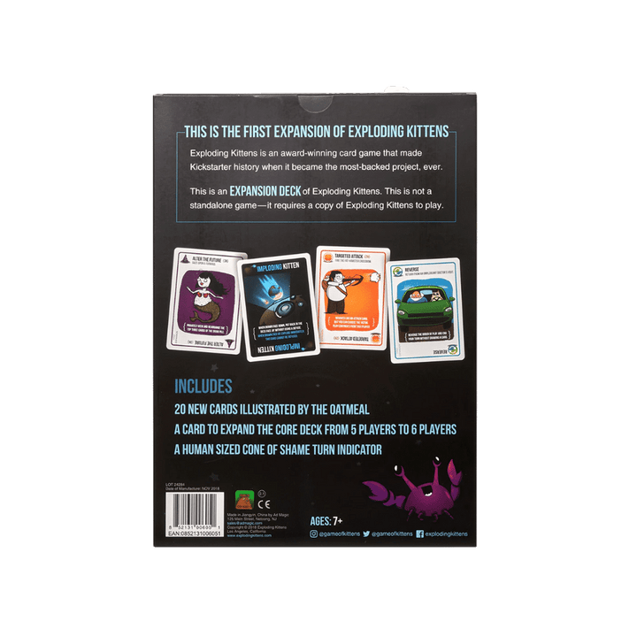 Imploding Kittens - The First Expansion for Exploding Kittens (EN) JEUX - Ambiance-Party