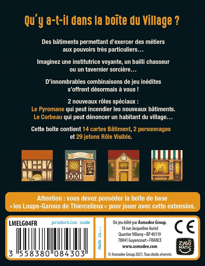 Loups-Garous : ext. Le Village | Werewolves: The Village Exp. (ML) JEUX - Ambiance-Party