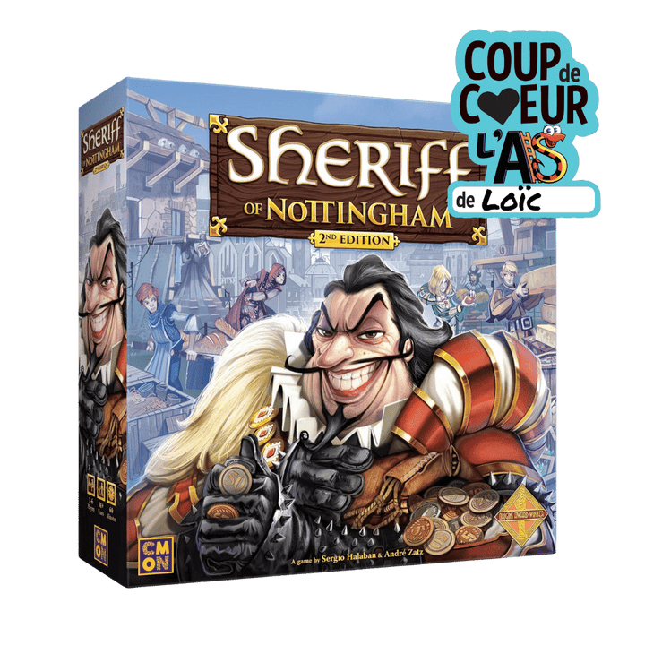 Sheriff of Nottingham - 2nd Edition (EN) JEUX - Ambiance-Party