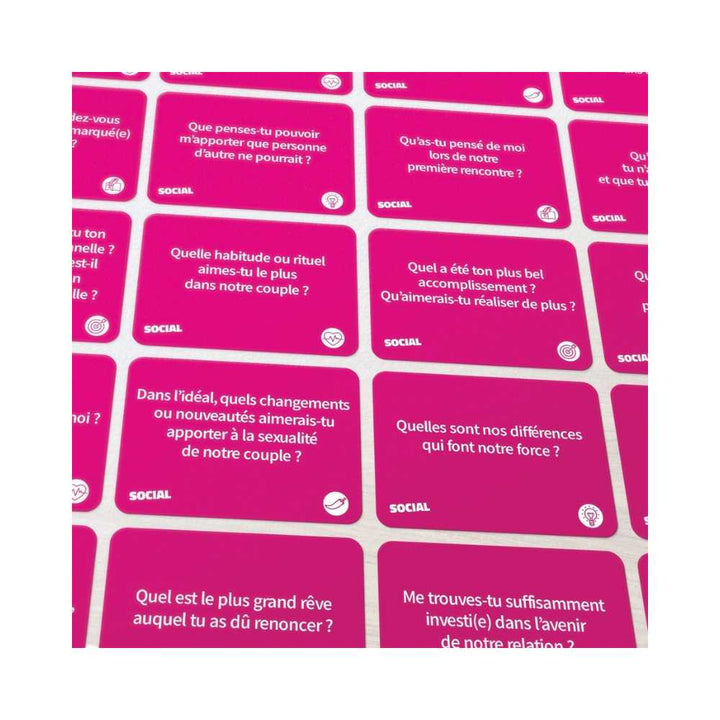 Social - Édition couples (FR) JEUX - Ambiance-Party