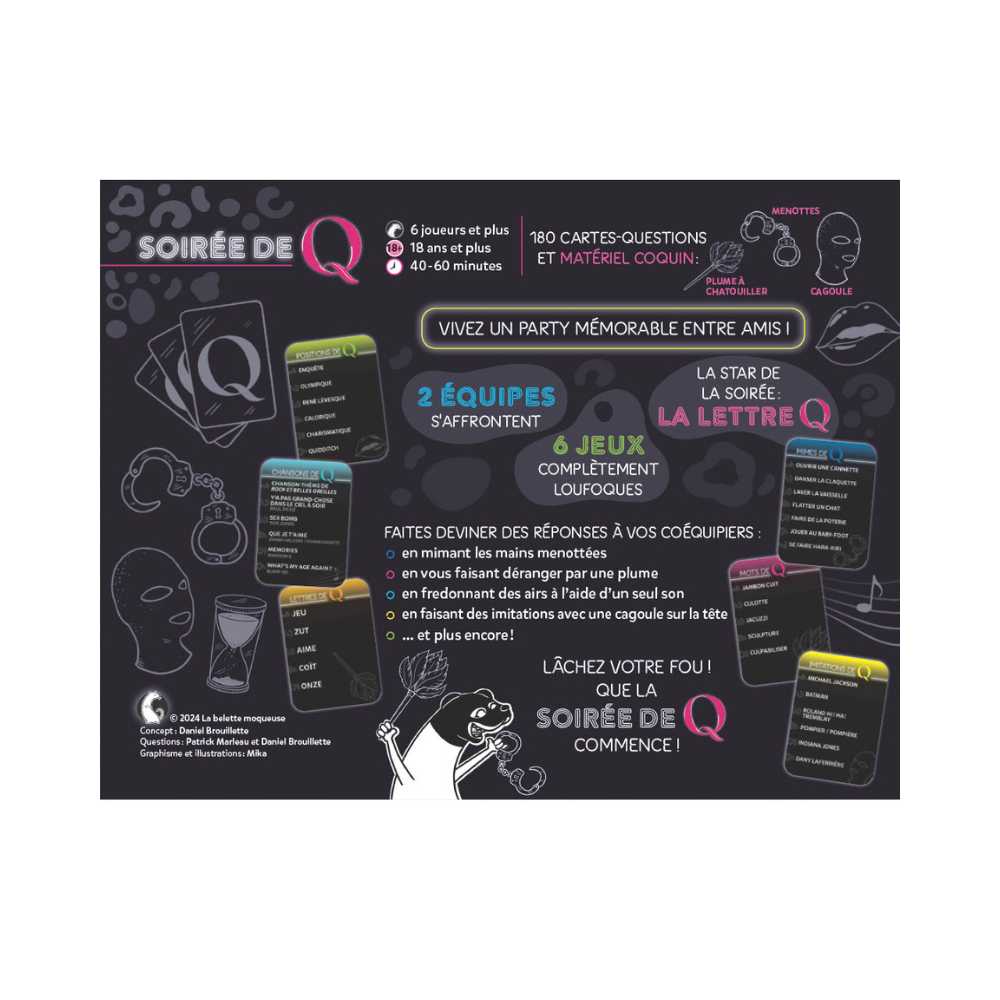 Soirée de Q (FR) JEUX - Ambiance-Party