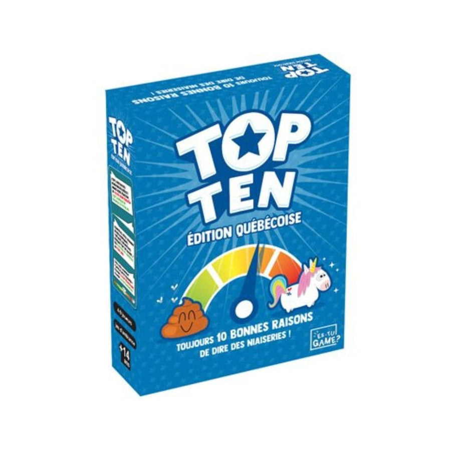 Top Ten - Éd. québécoise (FR) JEUX - Ambiance-Party