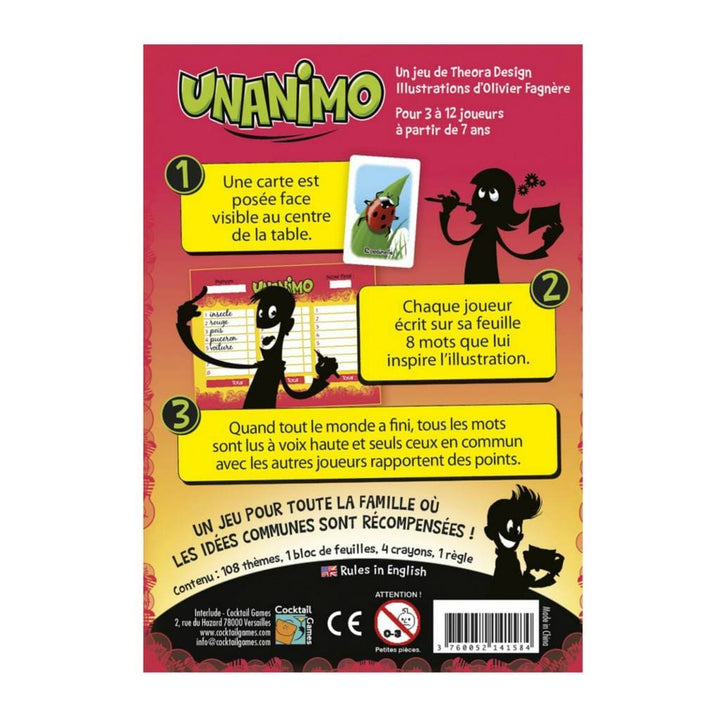 Unanimo (FR) JEUX - Ambiance-Party