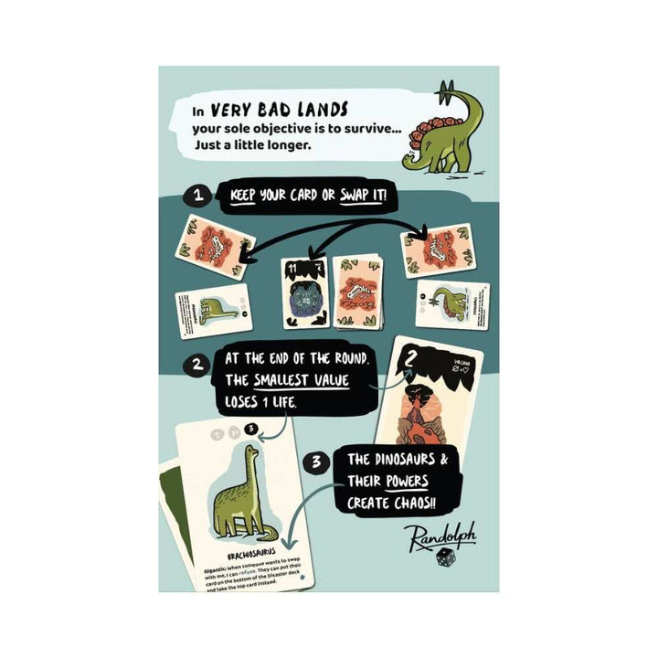 Very Bad Lands : Brachio (EN) JEUX - Ambiance-Party