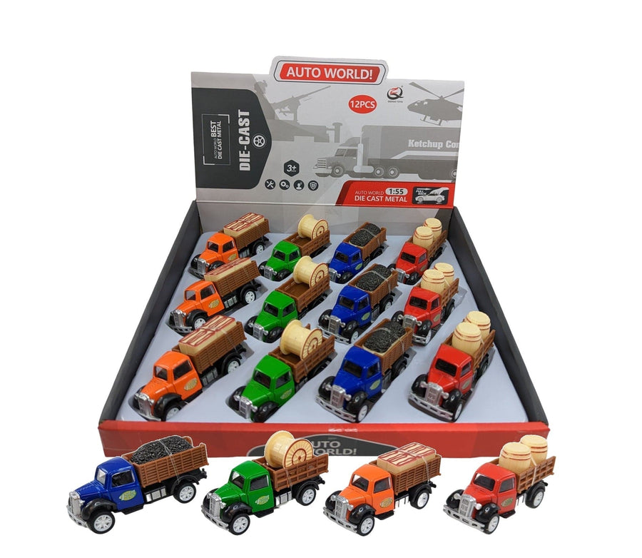 9cm Pull Back Farm Truck JEUX - Bas de Noël