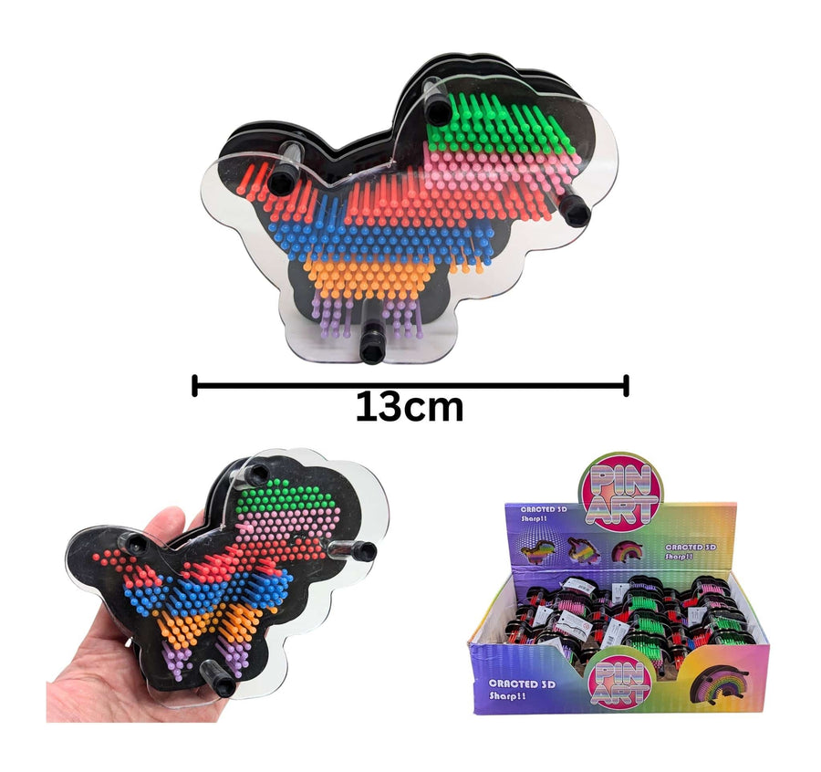 Dinosaur Pin Art 12.5cm JEUX - Bas de Noël