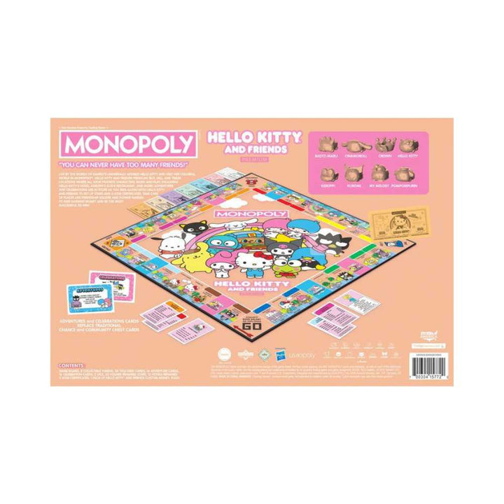 Monopoly - Hello Kitty and Friends - Premium (EN) JEUX - Classiques