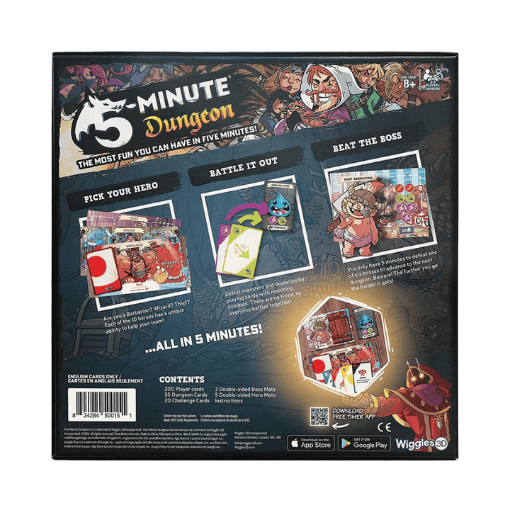 5 Minute Dungeon (EN) JEUX - Coopératifs