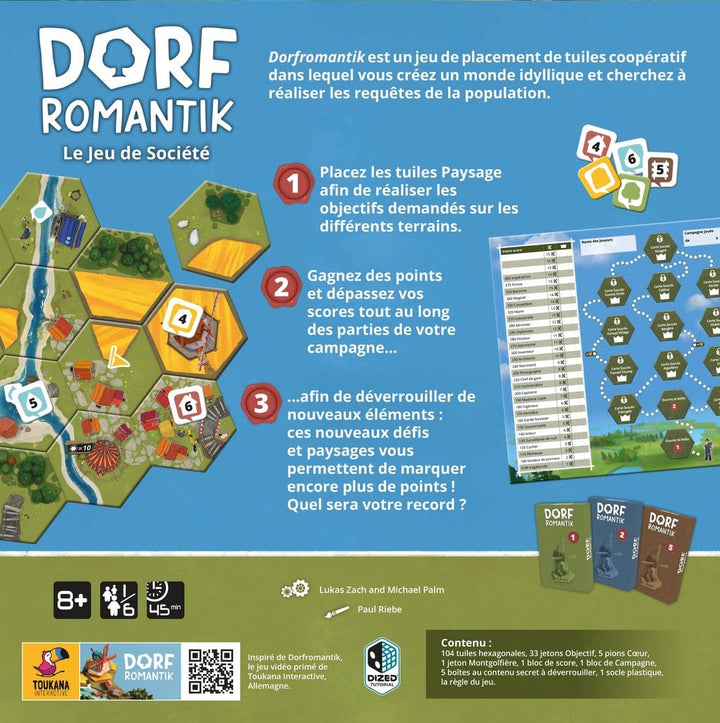 Dorfromantik (FR) JEUX - Coopératifs