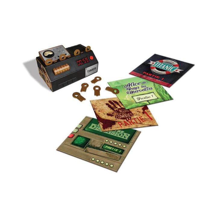 Escape Room : Coffret de base #2 - 4 scénarios (FR) JEUX - Coopératifs