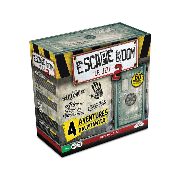 Escape Room : Coffret de base #2 - 4 scénarios (FR) JEUX - Coopératifs