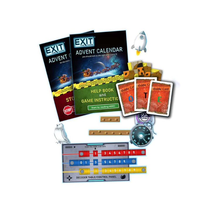 EXIT: The Game -  Advent Calendar: Intergalactic Race (EN) JEUX - Coopératifs - EXIT