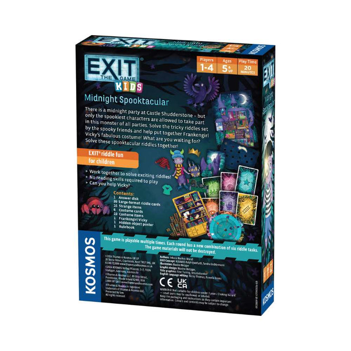EXIT: The Game – Kids: Midnight Spooktacular (EN) JEUX - Coopératifs - EXIT