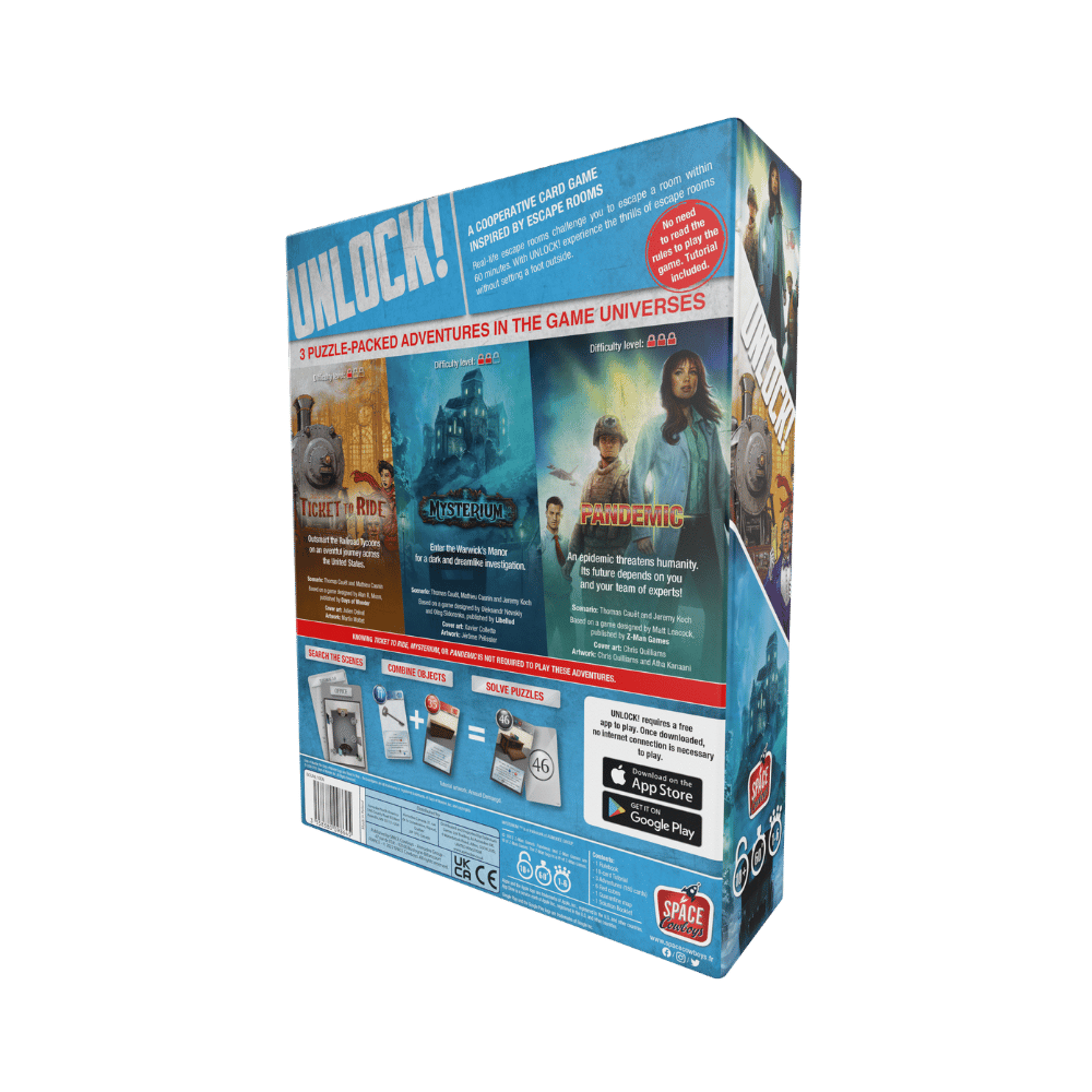 Unlock! 9 Game Adventures (EN) JEUX - Coopératifs - Unlock