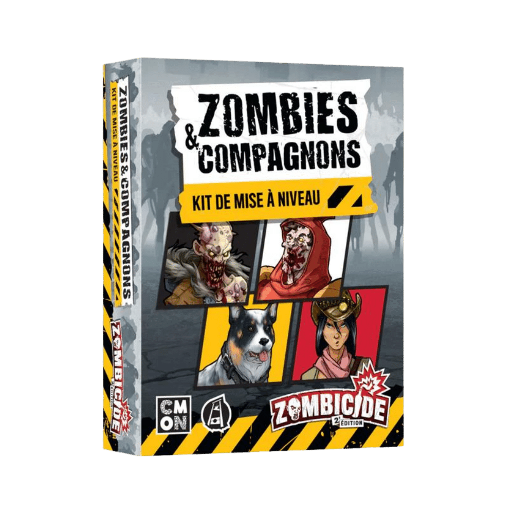 Zombicide (2e édition) : Kit de mise à jour Zombies/Compagnons (FR) JEUX - Coopératifs