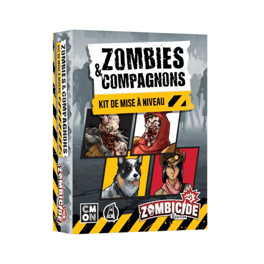 Zombicide (2e édition) : Kit de mise à jour Zombies/Compagnons (FR) JEUX - Coopératifs