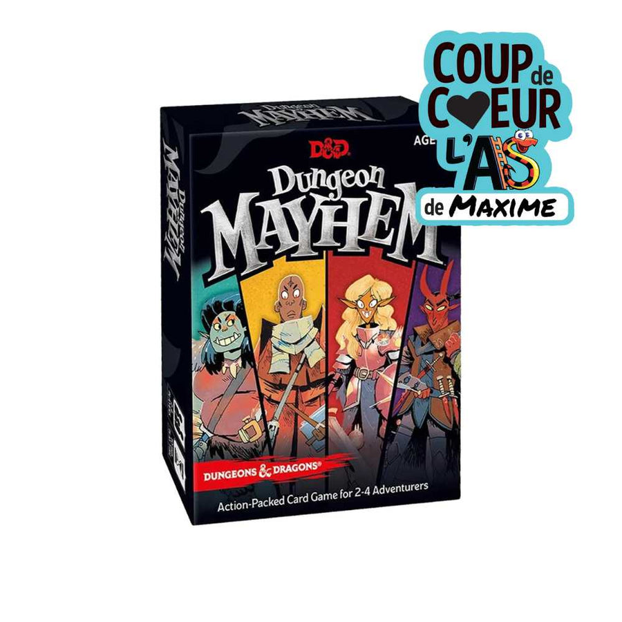 D&D Dungeons & Dragons: Dungeon Mayhem (FR) JEUX - Dés et jeux de rôles