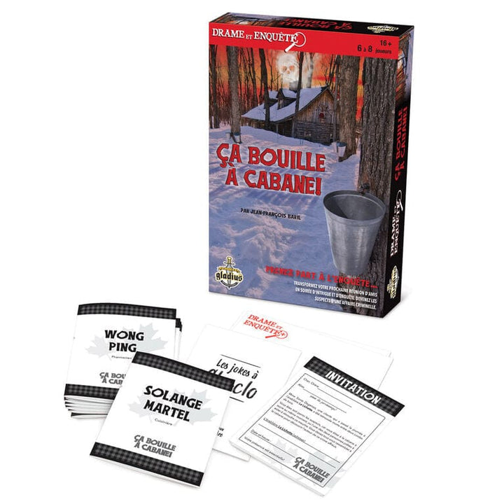 Drame & enquête - Ça bouille à la cabane (FR) JEUX - Détective & évasion
