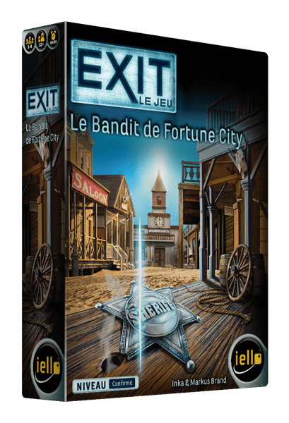 EXIT - Le Bandit de Fortune City (FR) JEUX - Détective & évasion