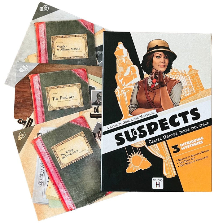 Suspects (EN) JEUX - Détective & évasion