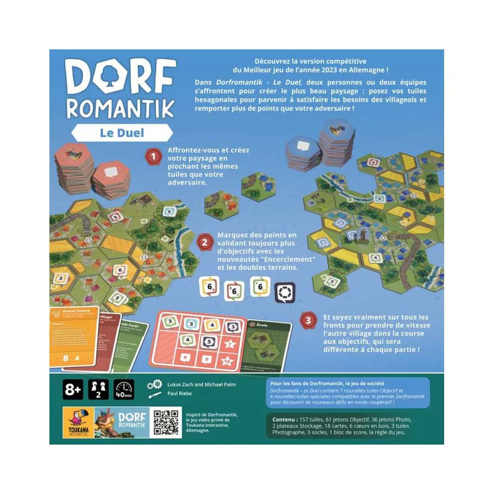 Dorfromantik - Le Duel (FR) JEUX - Deux joueurs