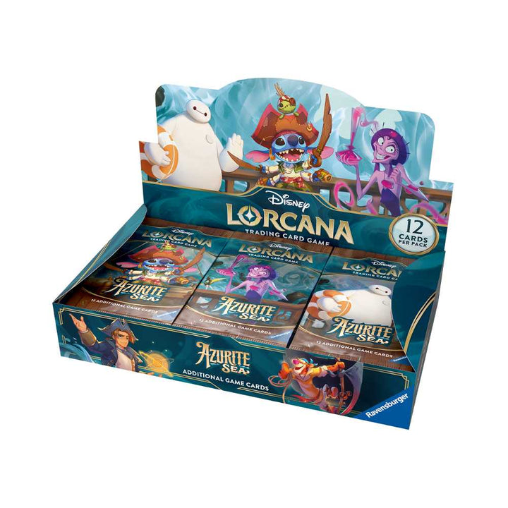 Disney Lorcana: Azurite Sea - Booster (EN) - Display Case (24) JEUX - Disney Lorcana - Booster