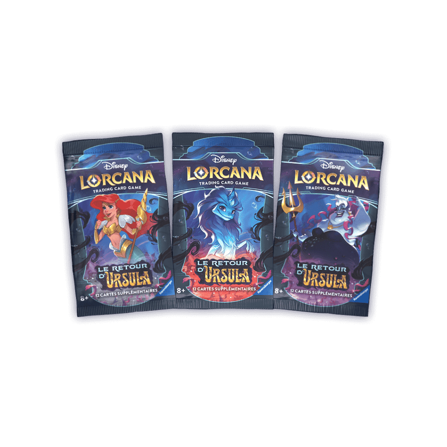 Disney Lorcana : Le Retour d'Ursula - Booster (FR) JEUX - Disney Lorcana - Booster