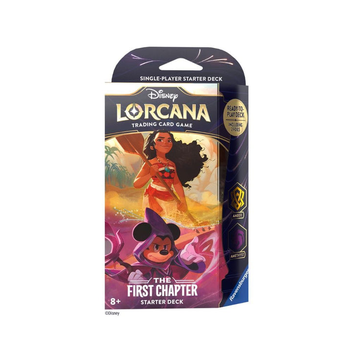 Disney Lorcana : The First Chapter - Starter Deck  (EN) JEUX - Disney Lorcana - Starter Deck