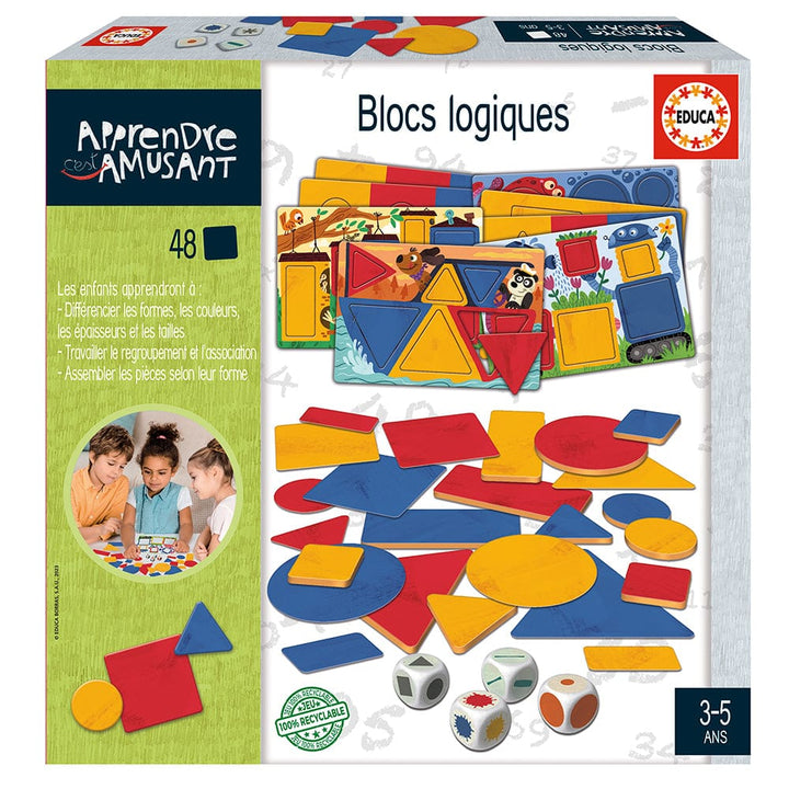 Apprendre c'est amusant - Formes logiques (FR) JEUX - Éducatif
