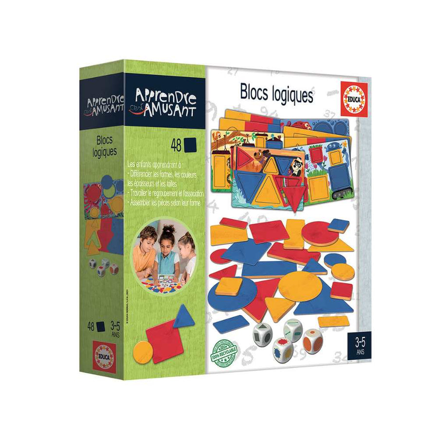 Apprendre c'est amusant - Formes logiques (FR) JEUX - Éducatif