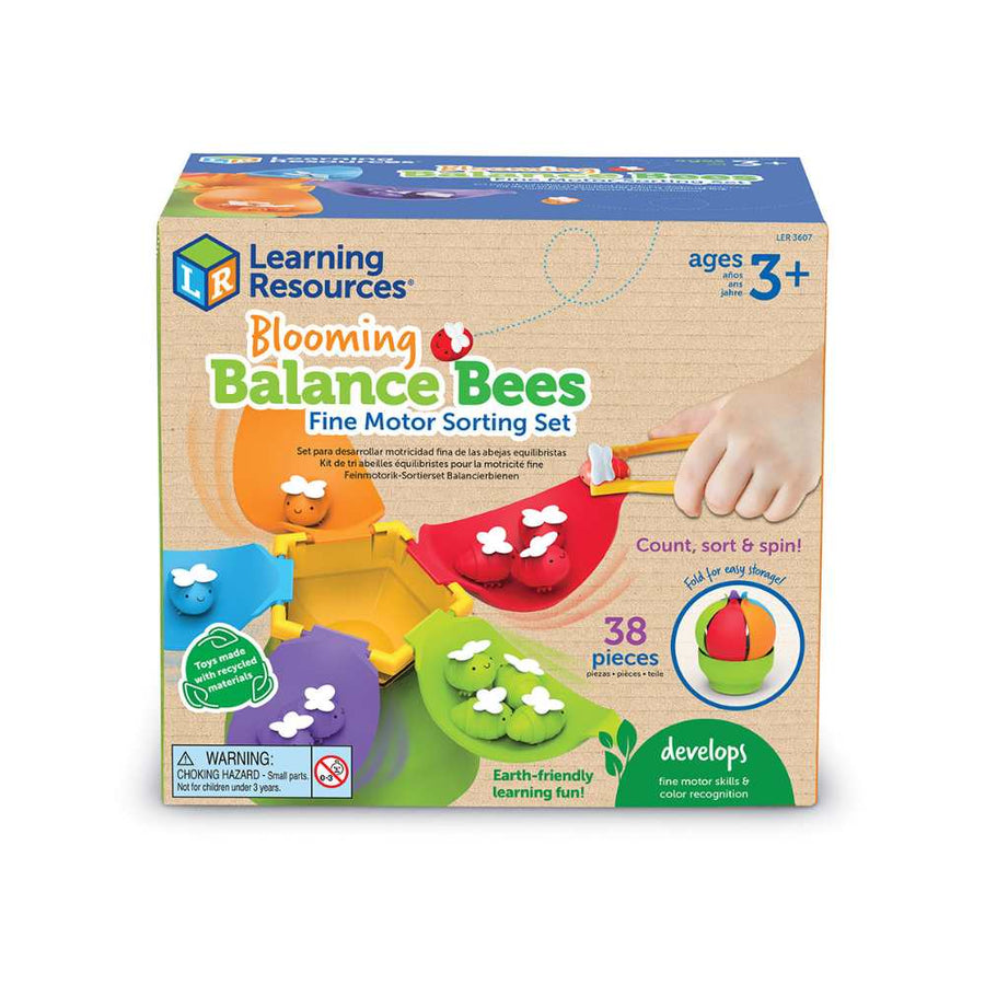 Blooming Balance Bees Fine Motor Sorting Set (EN) JEUX - Éducatif