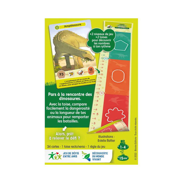 Défis Nature Junior / Au temps des dinosaures (FR) JEUX - Éducatif