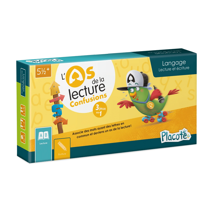 L'As de la lecture: Confusions (FR) JEUX - Éducatif
