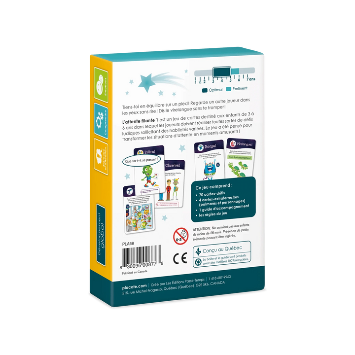 L'attente filante 1 (FR) JEUX - Éducatif