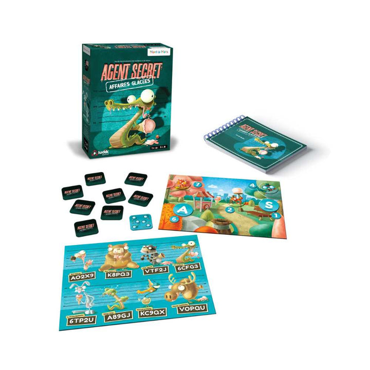 Mont-à-Mots : Agent secret - Affaires glacées (FR) JEUX - Éducatif