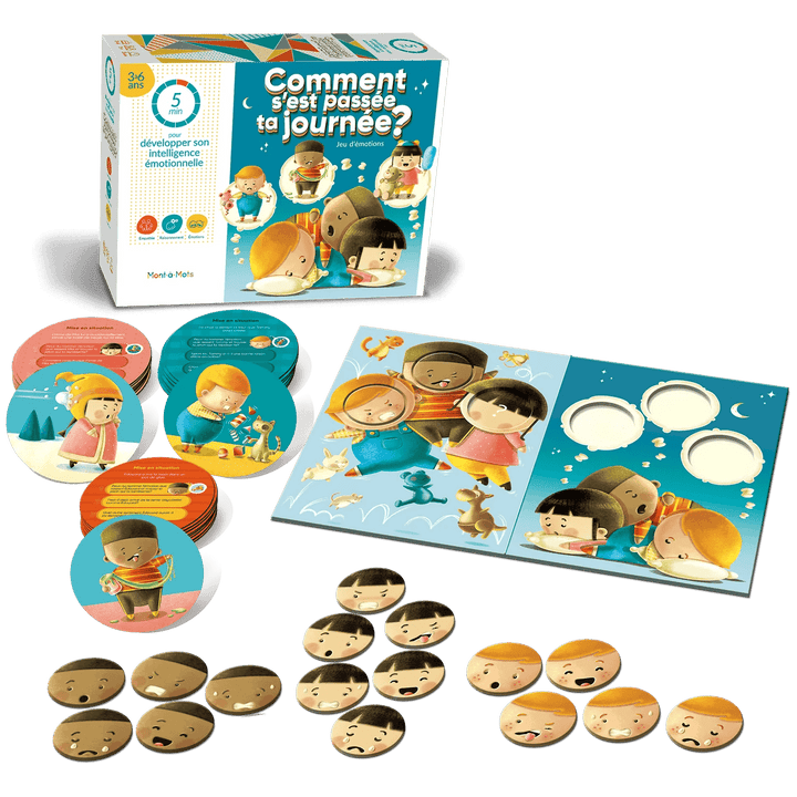 Mont-à-Mots: Comment s'est passée ta journée? (FR) JEUX - Éducatif