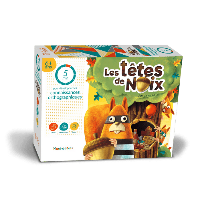 Mont-à-Mots: Les têtes de noix (FR) JEUX - Éducatif