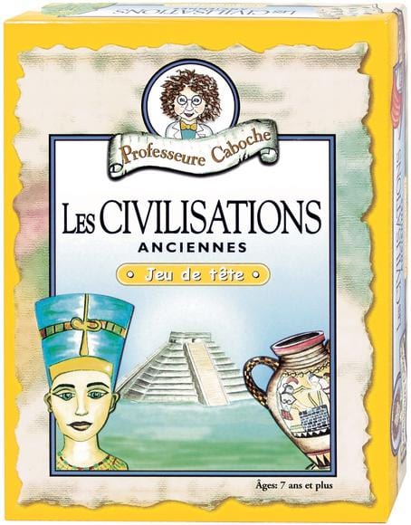 Professeure Caboche - Civilisations anciennes (FR) JEUX - Éducatif