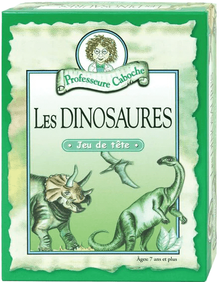 Professeure Caboche - Les dinosaures (FR) JEUX - Éducatif