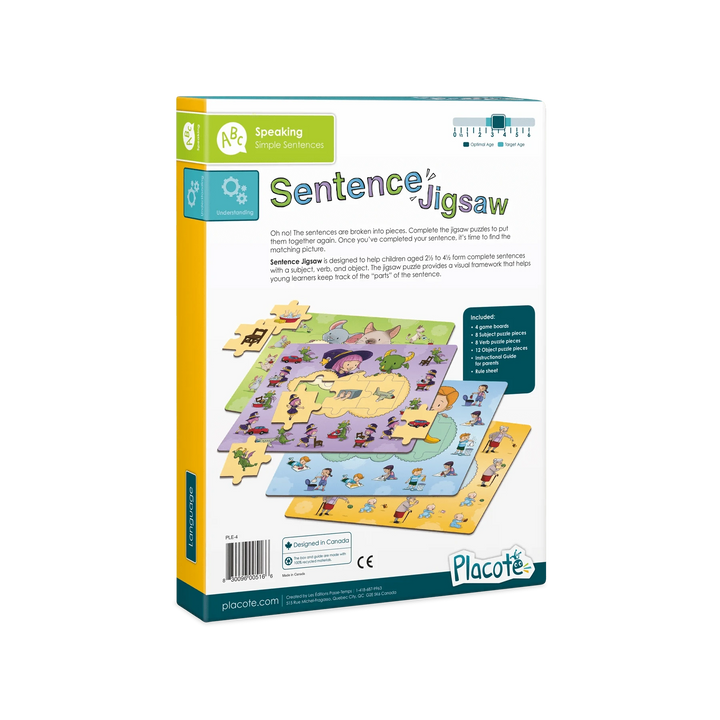 Sentence Jigsaw (EN) JEUX - Éducatif