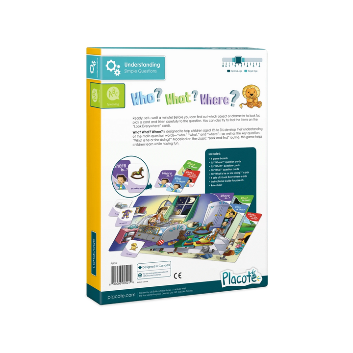 Who What Where? (EN) JEUX - Éducatif