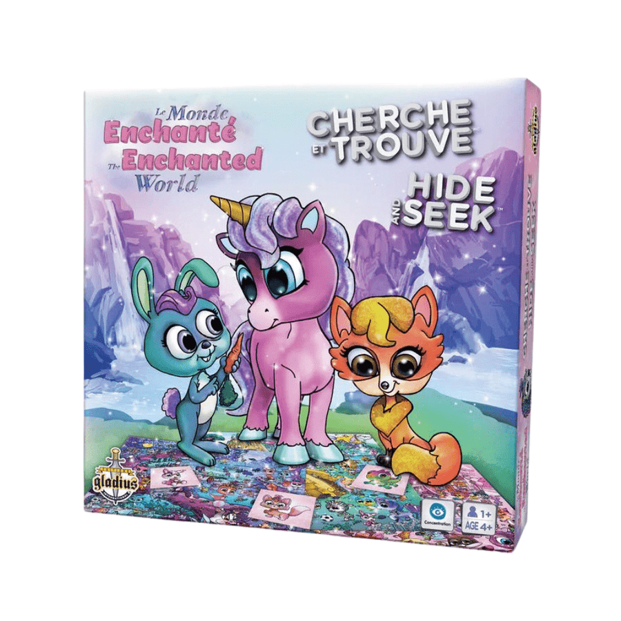 Cherche et Trouve: Le monde enchanté | Hide and Seek: The Enchanted World (ML) JEUX - Enfants - Enfants 4 ans +
