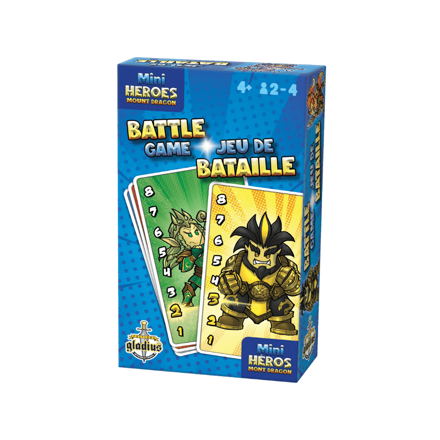 Mini Héros du Mont Dragon - Jeu de bataille | Mini Heroes of Mount Dragon - Battle game (ML) JEUX - Enfants - Enfants 4 ans +