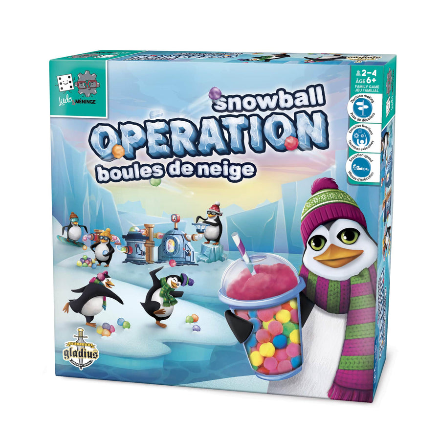 Ludo & Méninge - Opération boules de neige | Snowball Operation (ML) JEUX - Enfants - Enfants 6 ans +