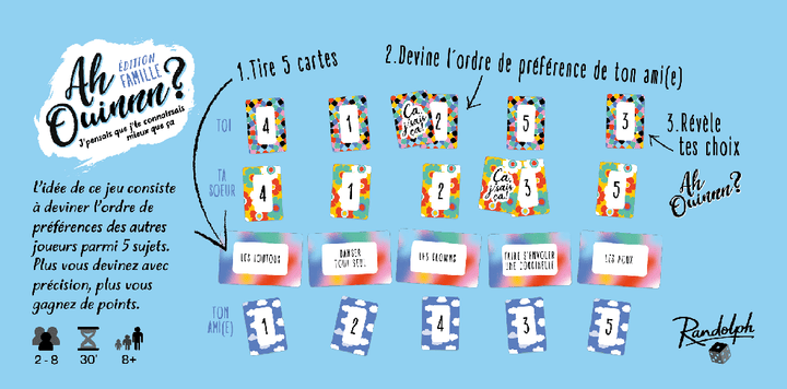 Ah Ouinnn? Édition Famille (FR) JEUX - Famille