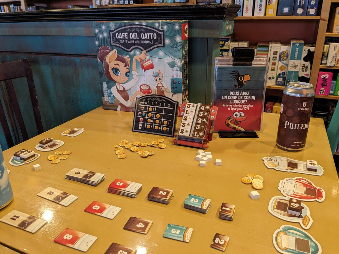 Cafe del Gatto (EN) JEUX - Famille