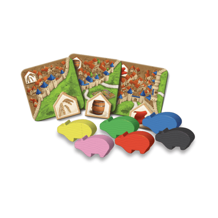 Carcassonne 2.0: Ext. 2 Marchands & Batisseurs (FR) JEUX - Famille