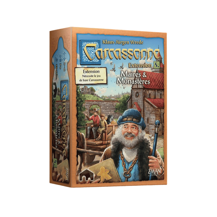Carcassonne 2.0: Ext. 5 Maires & Monastères (FR) JEUX - Famille